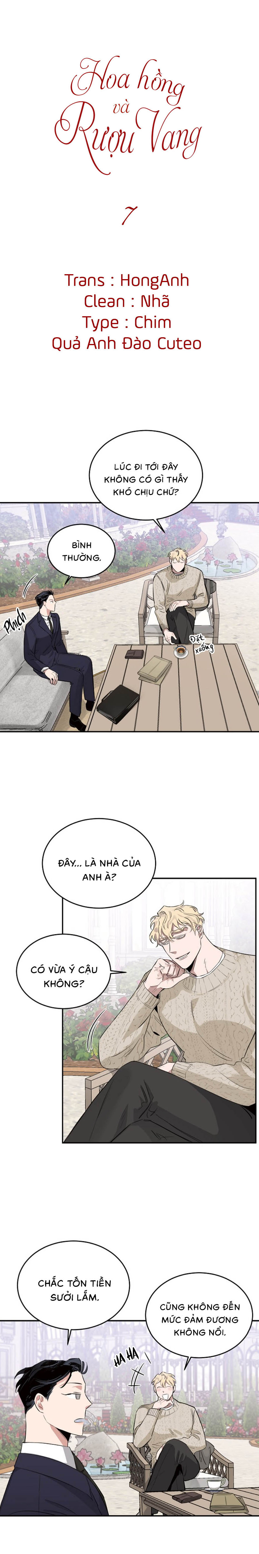 Hoa Hồng Và Rượu Vang - Chap 7