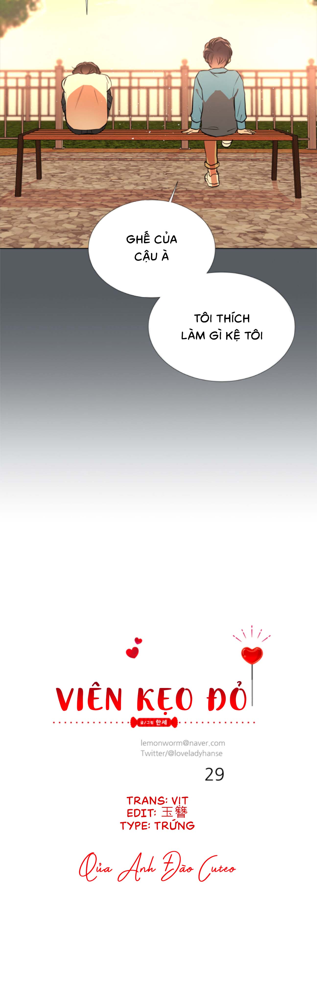 Viên Kẹo Đỏ - Chap 29