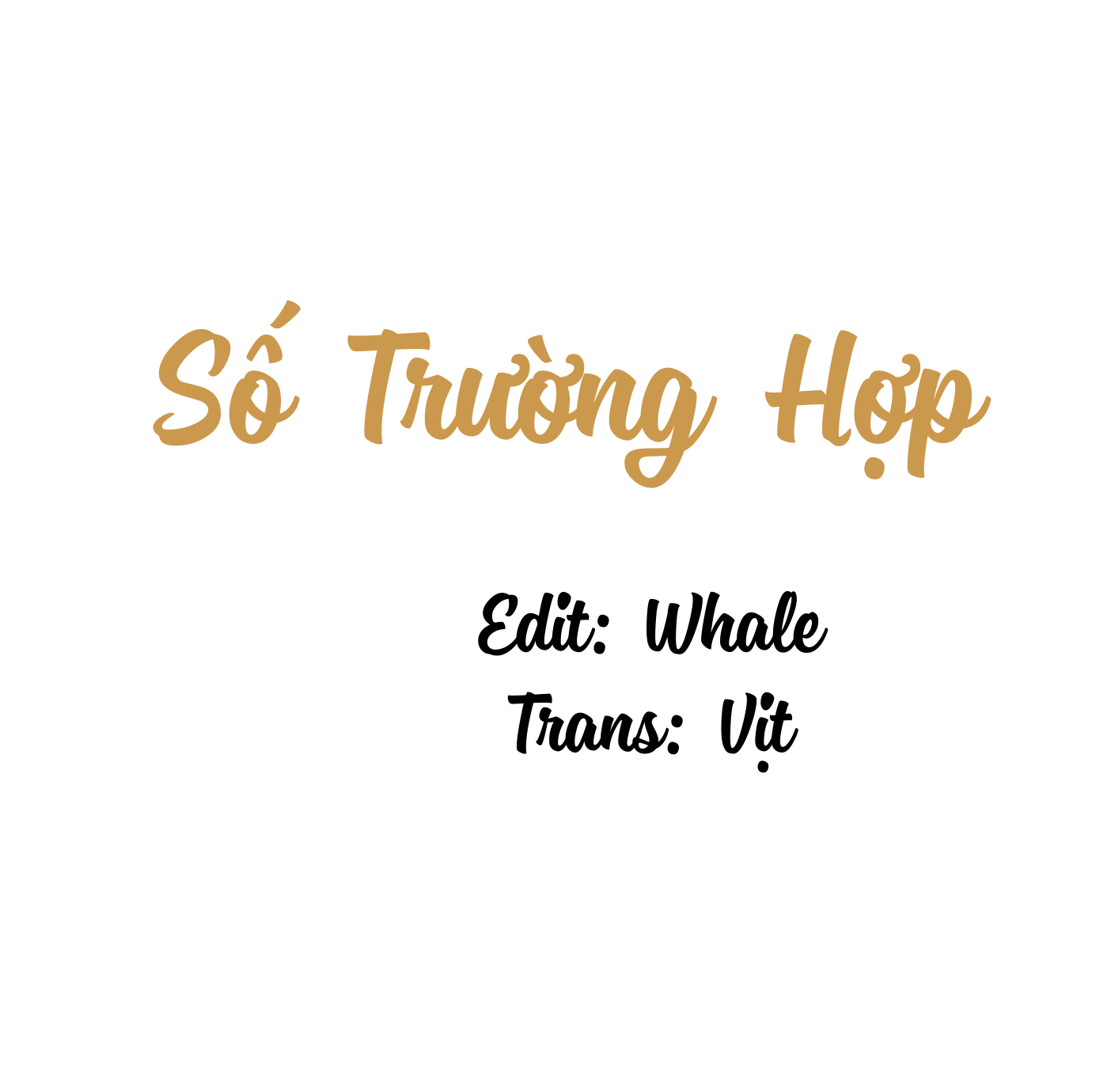 Số Trường Hợp - Chap 2