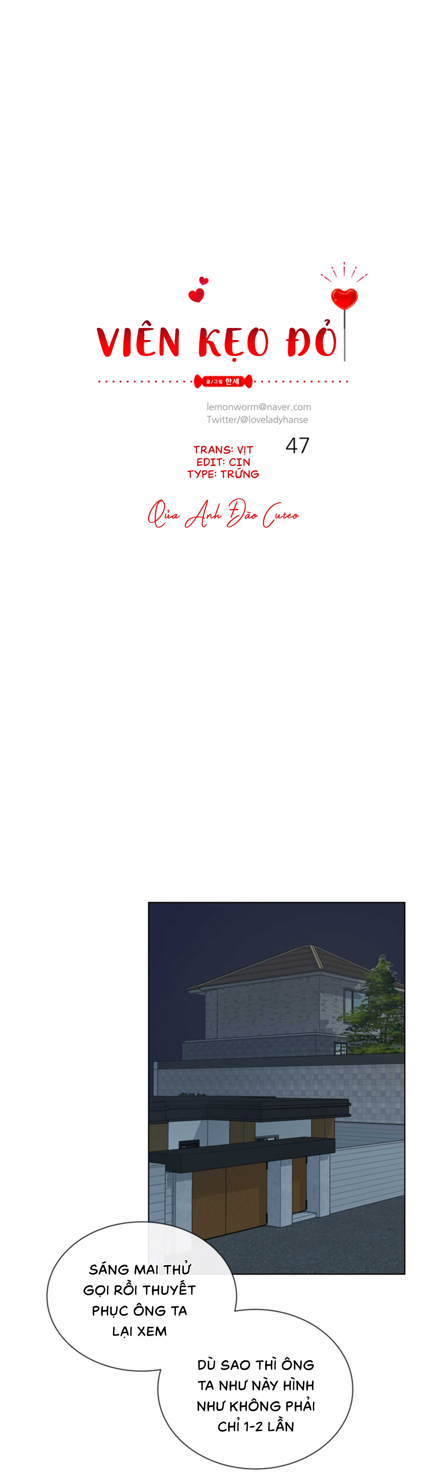 Viên Kẹo Đỏ - Chap 47