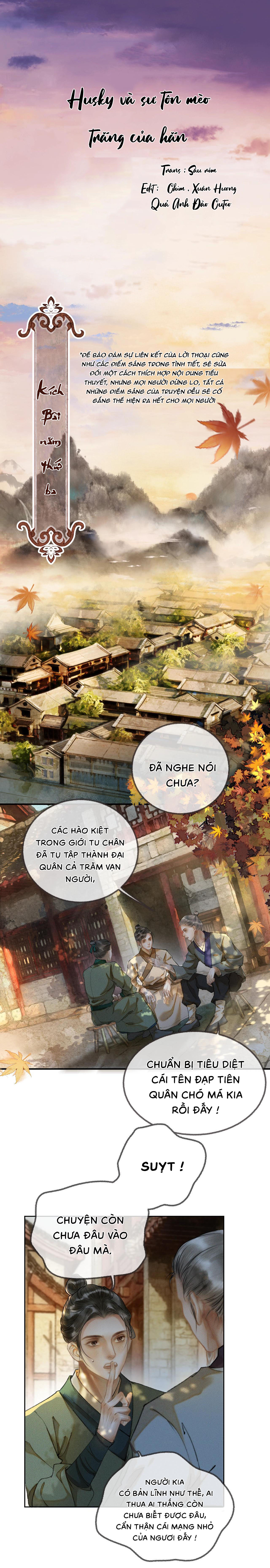 Husky Và Sư Tôn Mèo Trắng Của Hắn - Chap 1