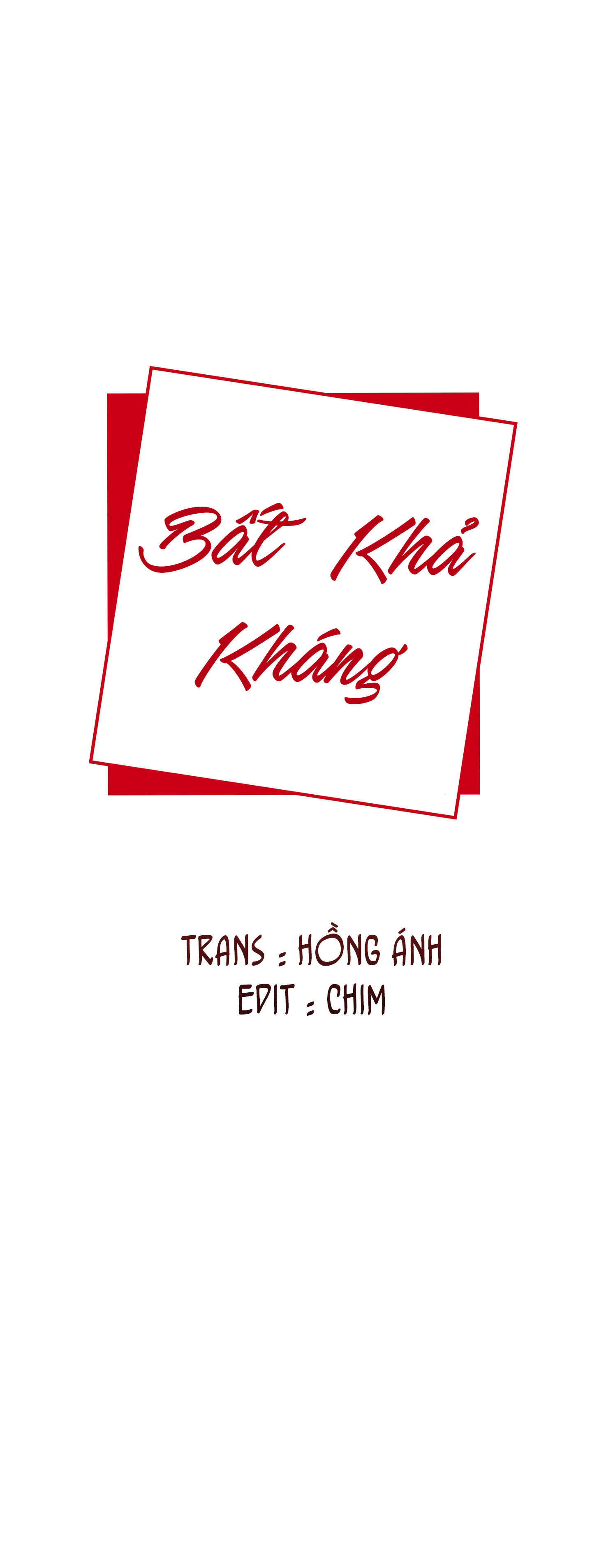 Bất Khả Kháng - Chap 5 (H)