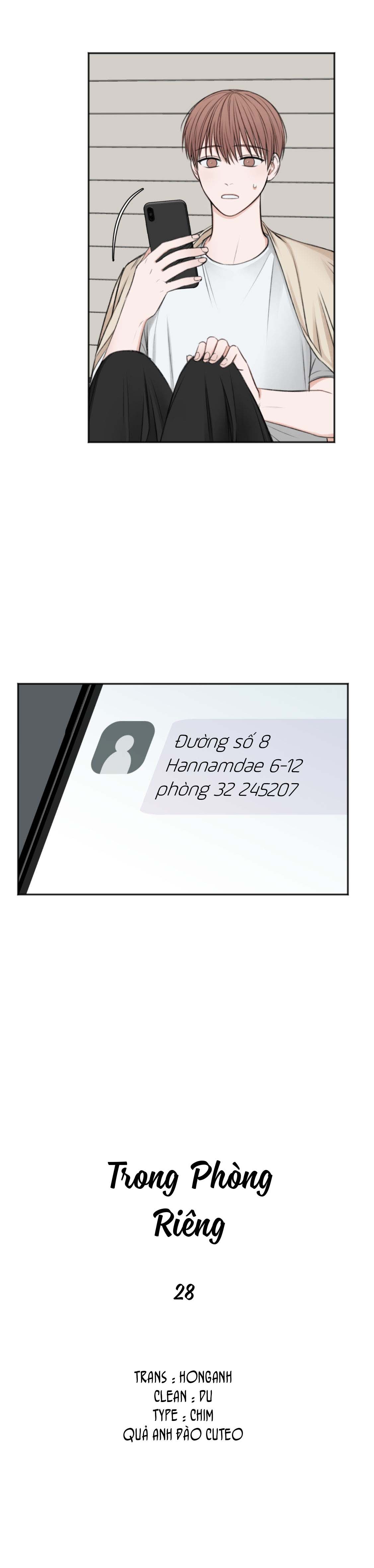 Trong Phòng Riêng - Chap 28