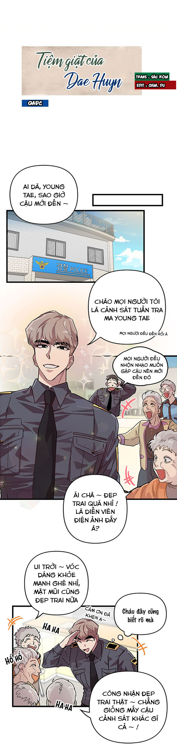 Tiệm Giặt Của Dae Hyun - Chap 1