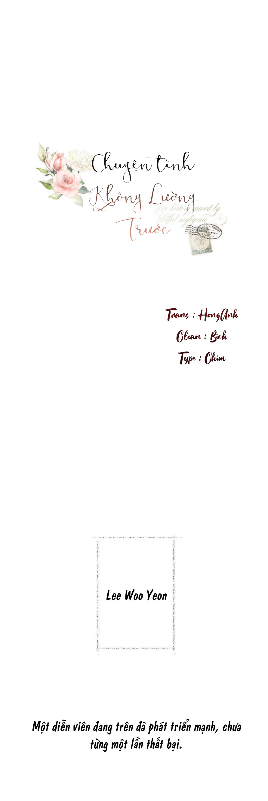 Chuyện Tình Không Lường Trước - Chap 1