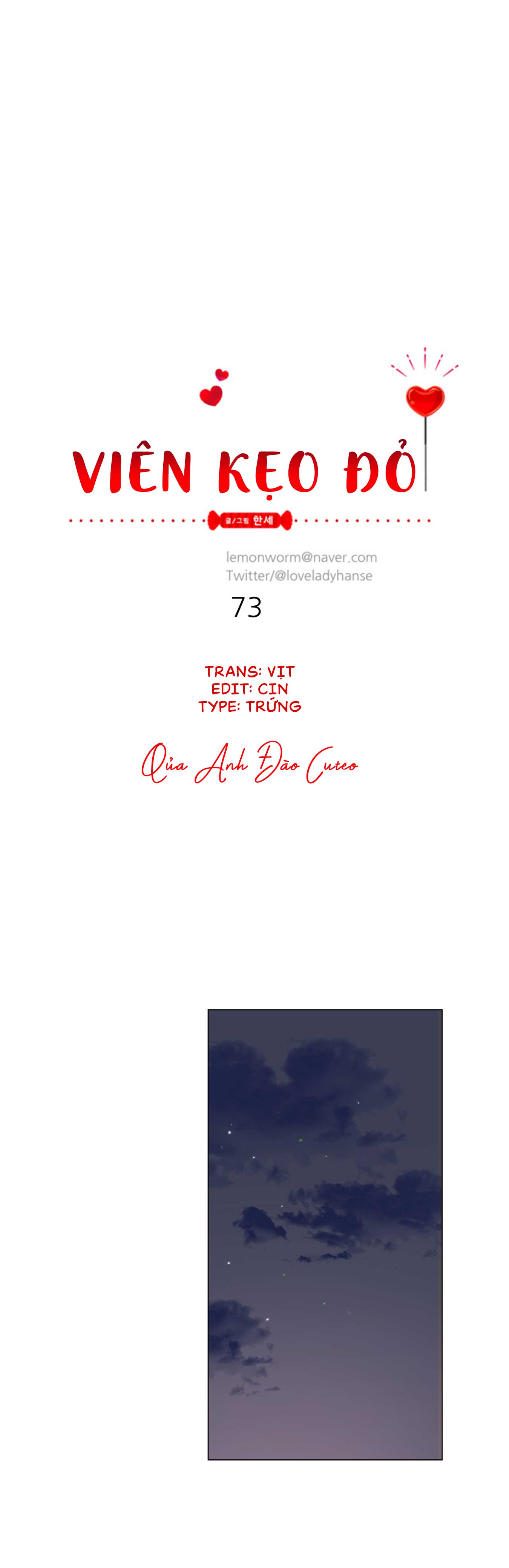 Viên Kẹo Đỏ - Chap 73 (H)