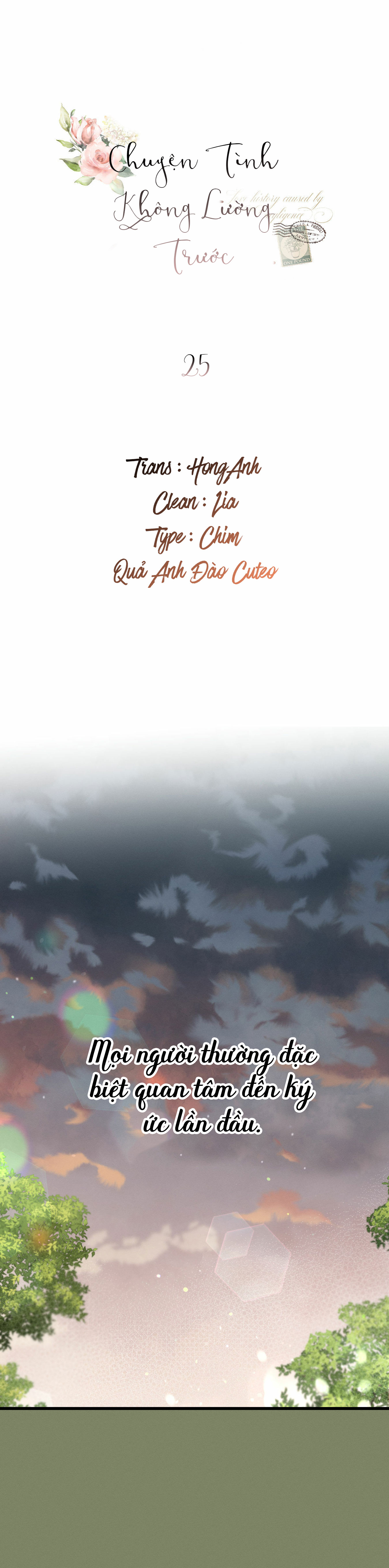 Chuyện Tình Không Lường Trước - Chap 25