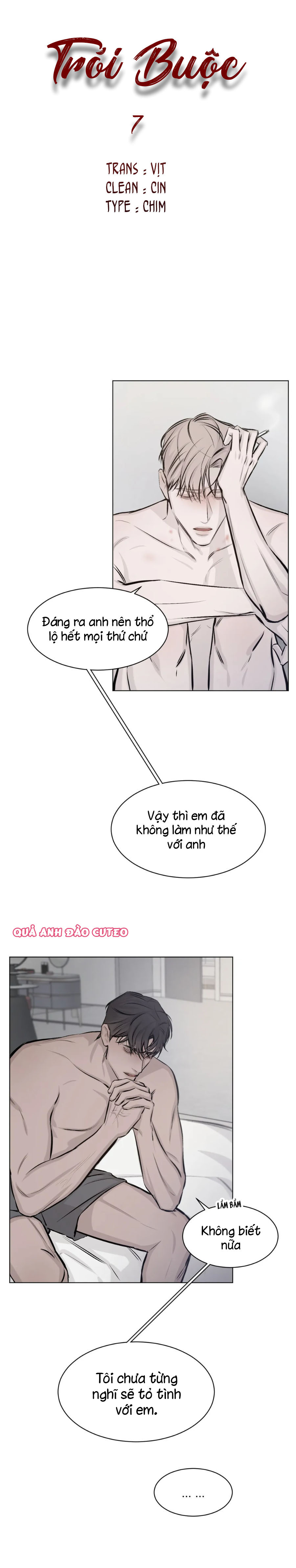 Trói Buộc - Chap 7 hết