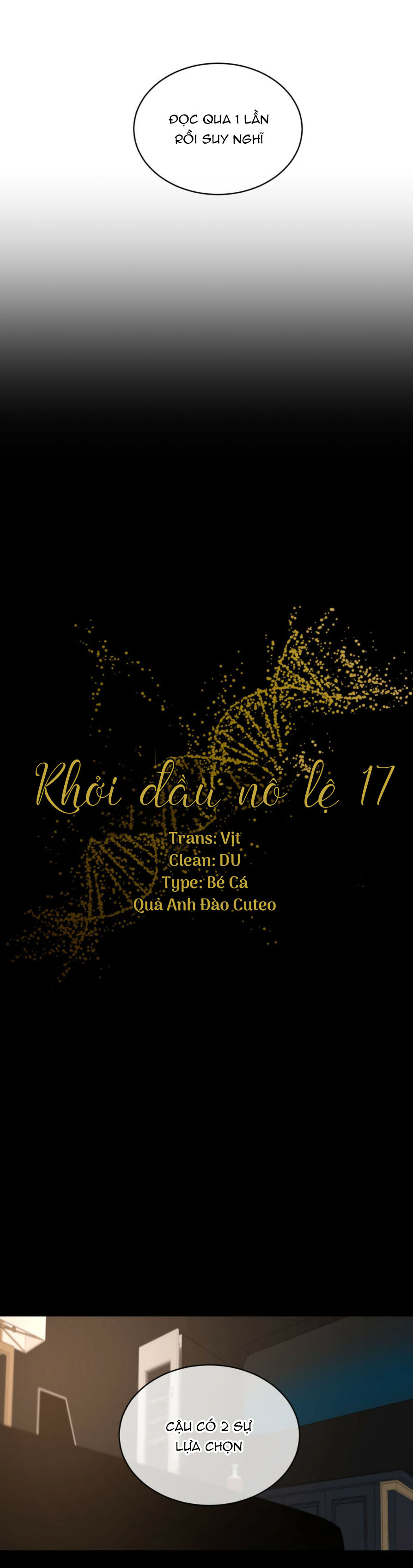 Khởi Đầu Nô Lệ - Chap 17