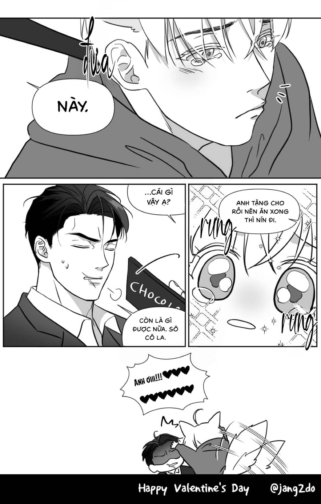 Chàng Sói Đáng Yêu - Chap VALENTINE ART