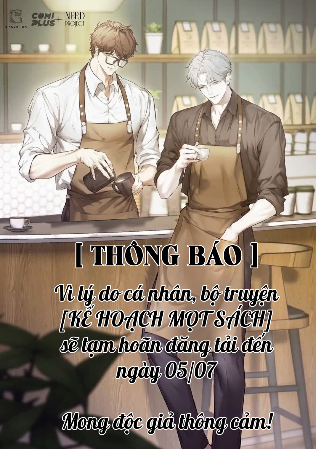 Kế Hoạch Mọt Sách - Chap Thông báo