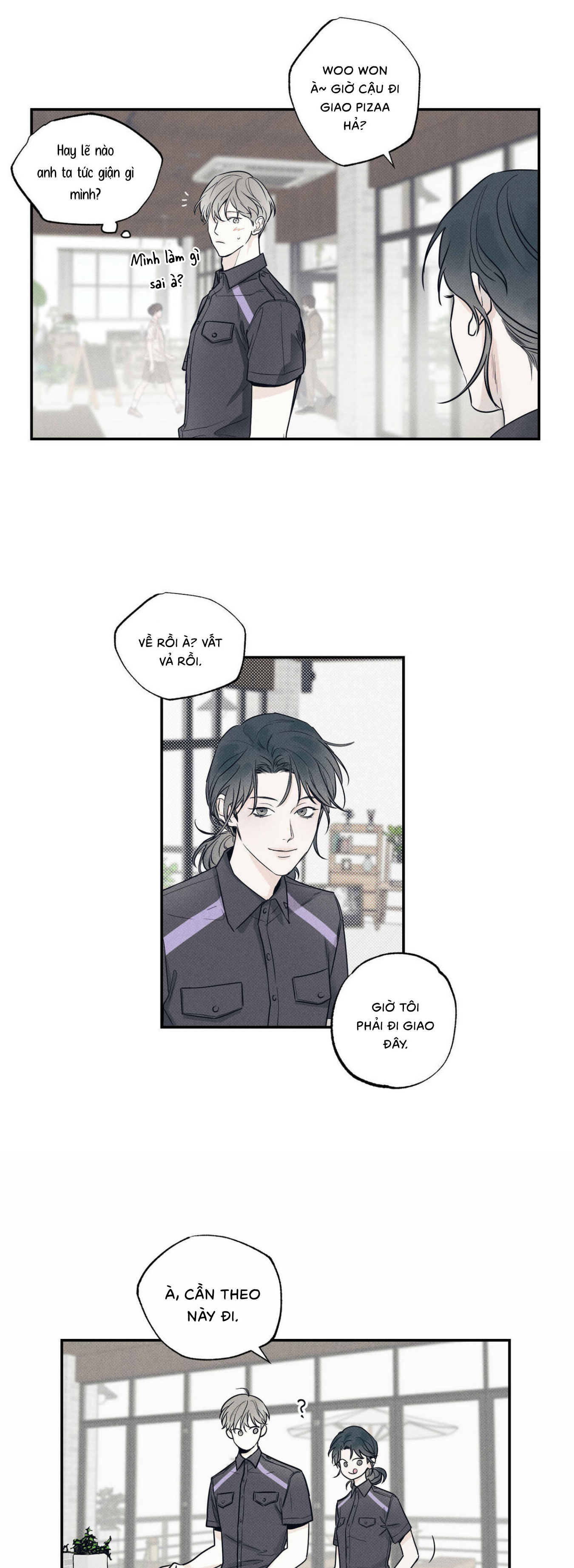 Nhân Viên Giao Pizza Và Gold Palace - Chap 5