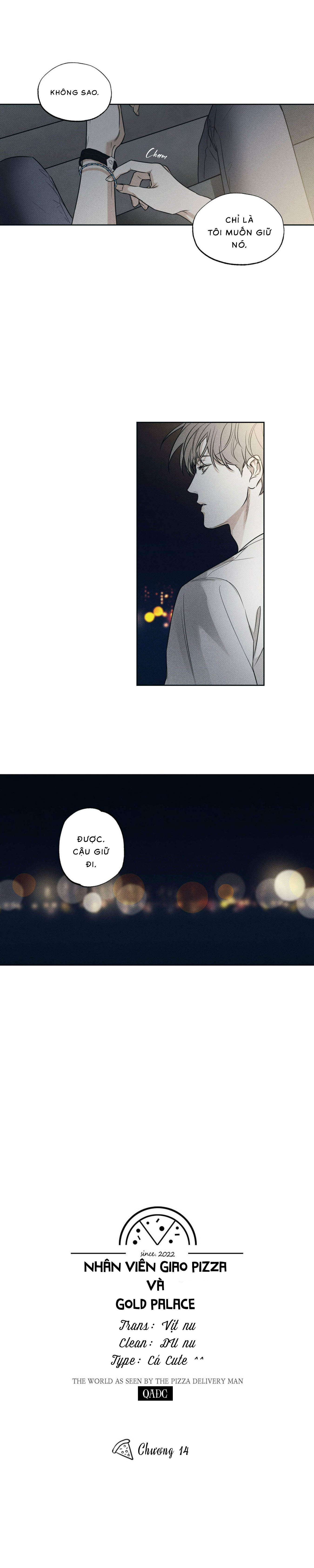 Nhân Viên Giao Pizza Và Gold Palace - Chap 14