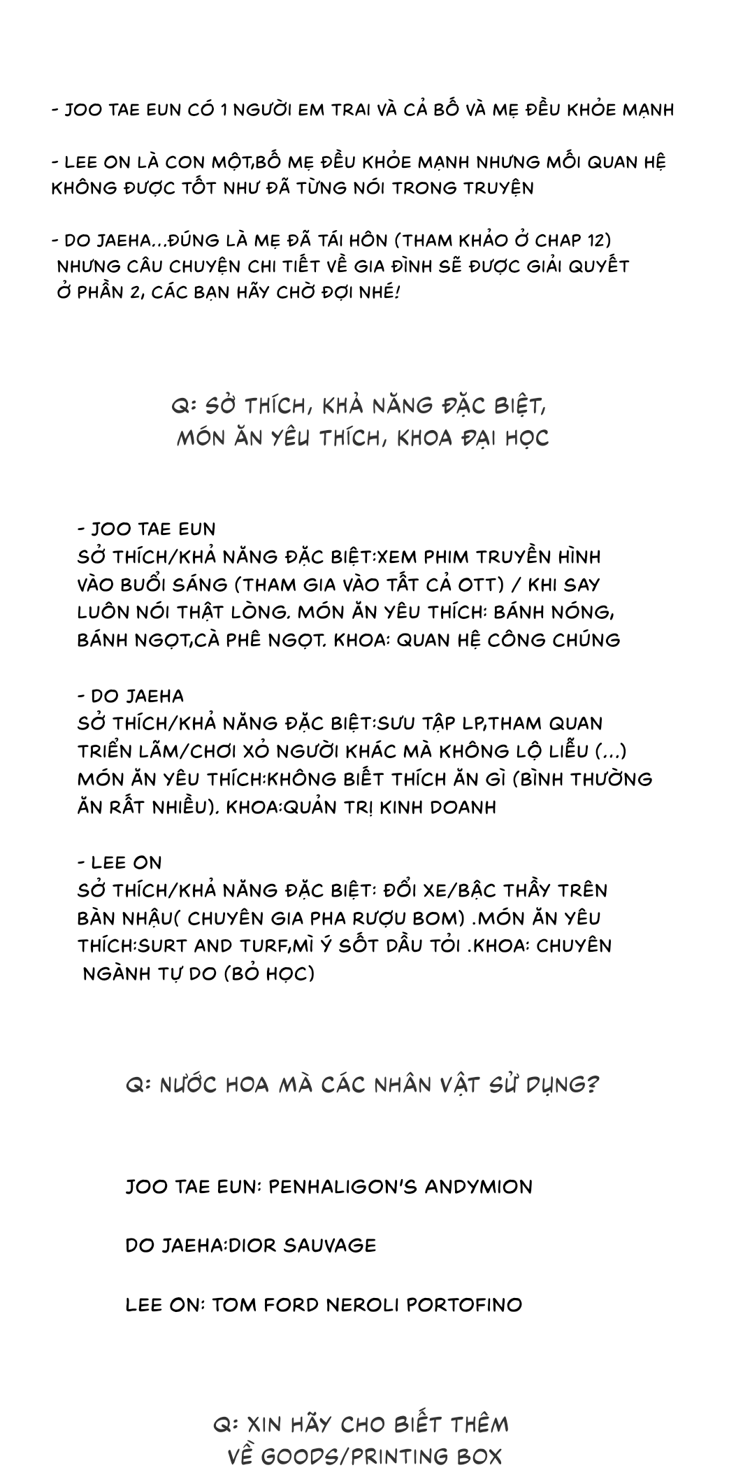 Khởi Đầu - Chap HẬU KÌ