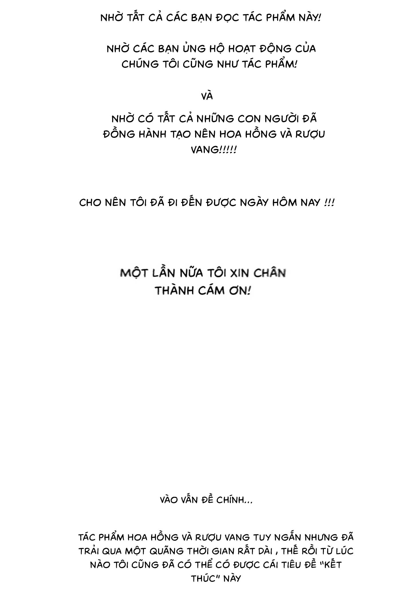 Hoa Hồng Và Rượu Vang - Chap HẬU KÌ 2