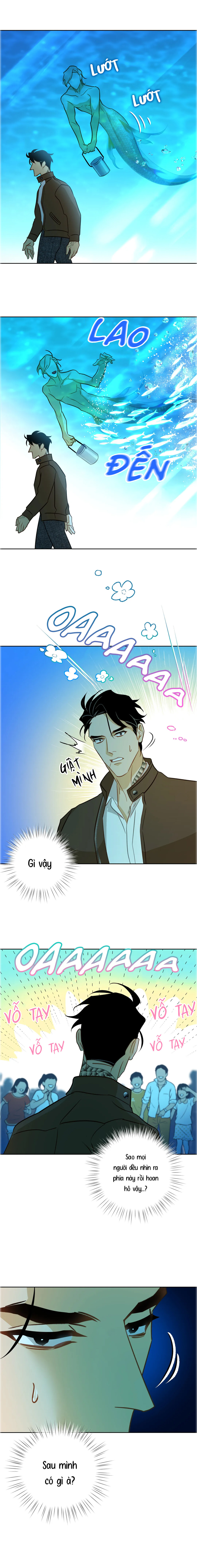 Tình Đầu Của Ông Chủ Quán Sushi Là Người Cá - Chap 5